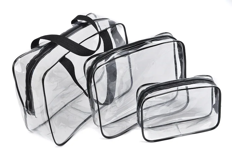 Travel toiletry women Transparent cosmetic bag necesser female necessaries for makeup necessaire make up 3 pieces/set
Travel toiletry women Transparent cosmetic bag necesser female necessaries for makeup necessaire make up 3 pieces/set
