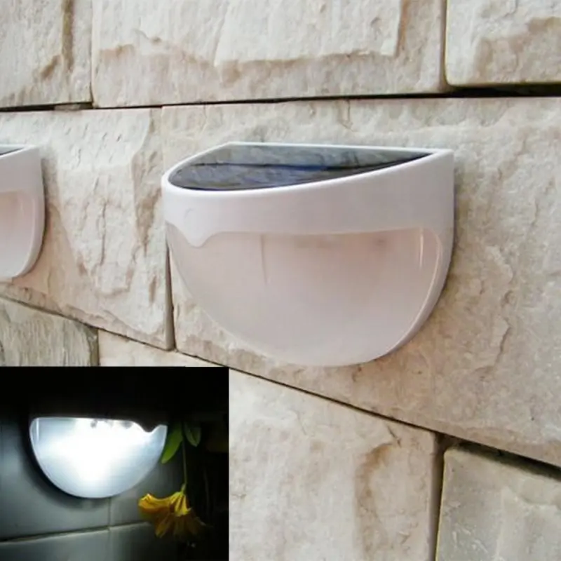 6 LED Light Sensor Solar LED Porch Lamp Panel Lights Waterproof Outdoor Fence Garden Pathway Wall Lamp Solar Light
6 LED Light Sensor Solar LED Porch Lamp Panel Lights Waterproof Outdoor Fence Garden Pathway Wall Lamp Solar Light