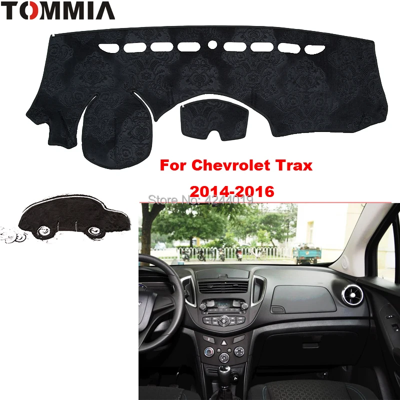 TOMMIA Dashboard Cover Dash Mat for Car Sun Shade ANTI-UV Dash Pad Car Dashboard Mat For Chevrolet TRAX 2014-2016
TOMMIA Dashboard Cover Dash Mat for Car Sun Shade ANTI-UV Dash Pad Car Dashboard Mat For Chevrolet TRAX 2014-2016