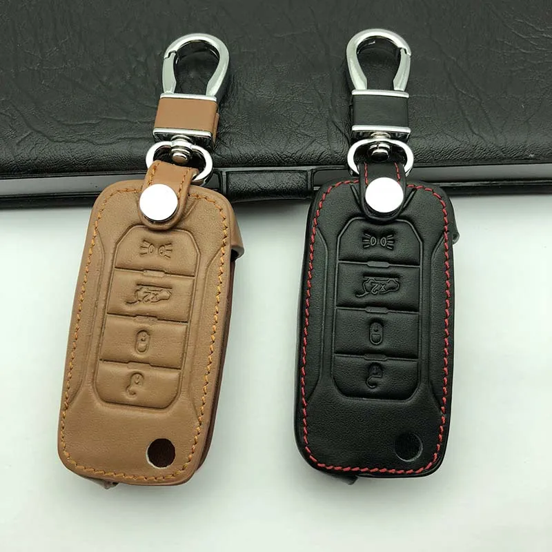 For Jeep Renegade 2015 2016 2017 Flip Keyless Shell Skin leather Case Fob Styling Holder 4 Button Remote Key Cover Key Chain
For Jeep Renegade 2015 2016 2017 Flip Keyless Shell Skin leather Case Fob Styling Holder 4 Button Remote Key Cover Key Chain