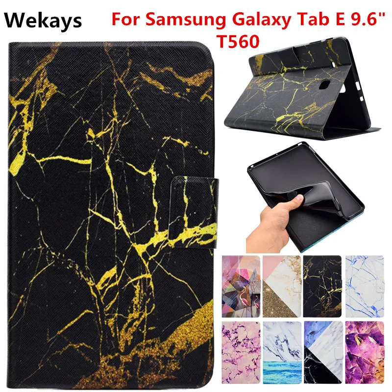 Wekays For Samsung Tab E 9.6 T560 Leather Smart Stand Funda Case For Coque Samsung Galaxy Tab E 9.6" T560 T561 Tablet Cover Case
Wekays For Samsung Tab E 9.6 T560 Leather Smart Stand Funda Case For Coque Samsung Galaxy Tab E 9.6" T560 T561 Tablet Cover Case