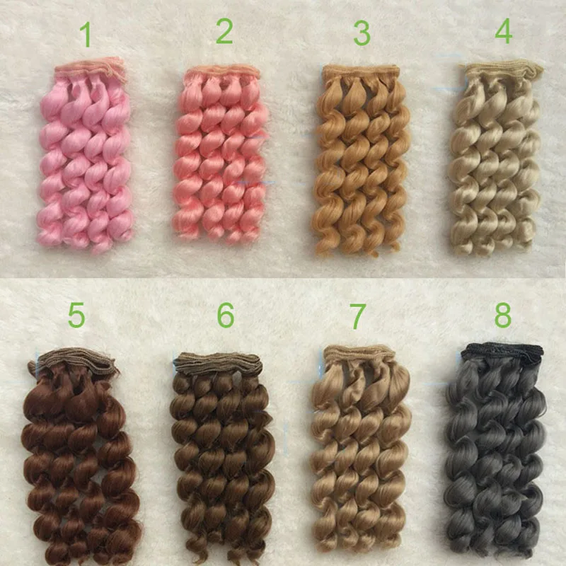 1PCS/LOT Retail New Arrival 15CM Natural Colors Curly Hair Doll Wig Hair For BJD Doll DIY
1PCS/LOT Retail New Arrival 15CM Natural Colors Curly Hair Doll Wig Hair For BJD Doll DIY