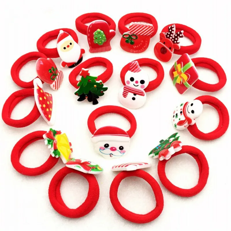 New 10Pcs Girls Merry Christmas Headband Flower Hair Elastic Bands Red Hair Accessories Bow Animals Pattern Ropes Ties Gift
New 10Pcs Girls Merry Christmas Headband Flower Hair Elastic Bands Red Hair Accessories Bow Animals Pattern Ropes Ties Gift