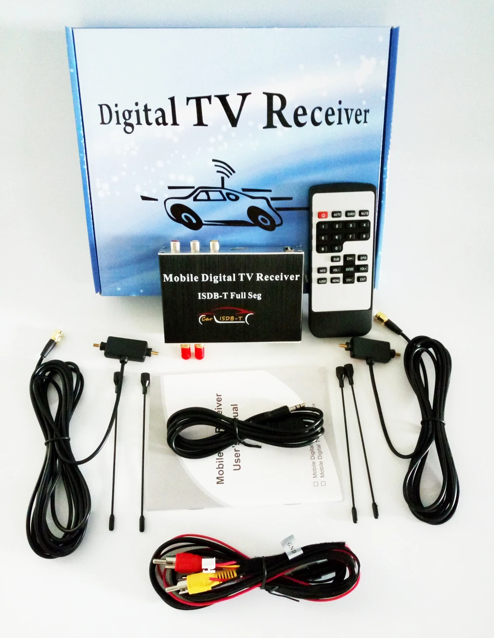 Krando Digital Car TV Tuner HD 1080P ISDB-T with two antenna Full Seg Car TV Receiver for Car DVD GPS Android player
Krando Digital Car TV Tuner HD 1080P ISDB-T with two antenna Full Seg Car TV Receiver for Car DVD GPS Android player