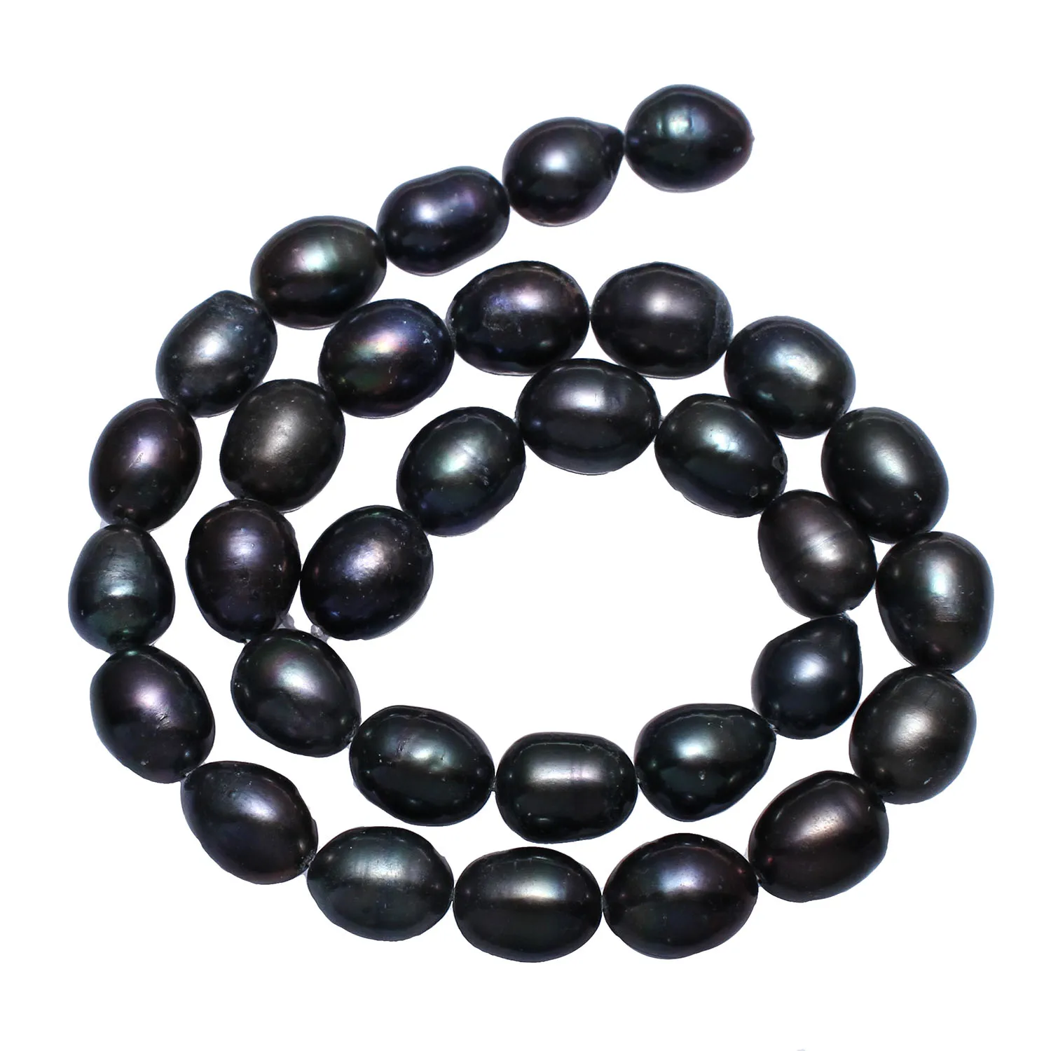 AAA Cultured Potato Freshwater Pearl Beads Black 10-11mm Approx 1mm Sold Per Approx 15.5 Inch Strand
AAA Cultured Potato Freshwater Pearl Beads Black 10-11mm Approx 1mm Sold Per Approx 15.5 Inch Strand