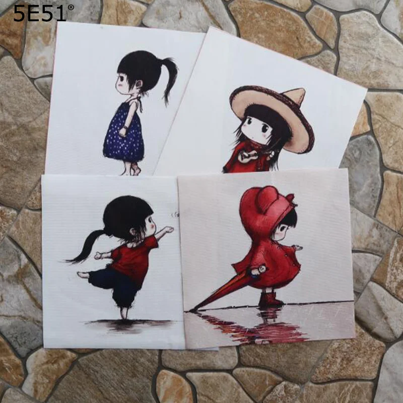 Handmade cloth DIY cotton fabric / digital printing hand-dyed cotton fabric cute girl 20 * 20cm
Handmade cloth DIY cotton fabric / digital printing hand-dyed cotton fabric cute girl 20 * 20cm