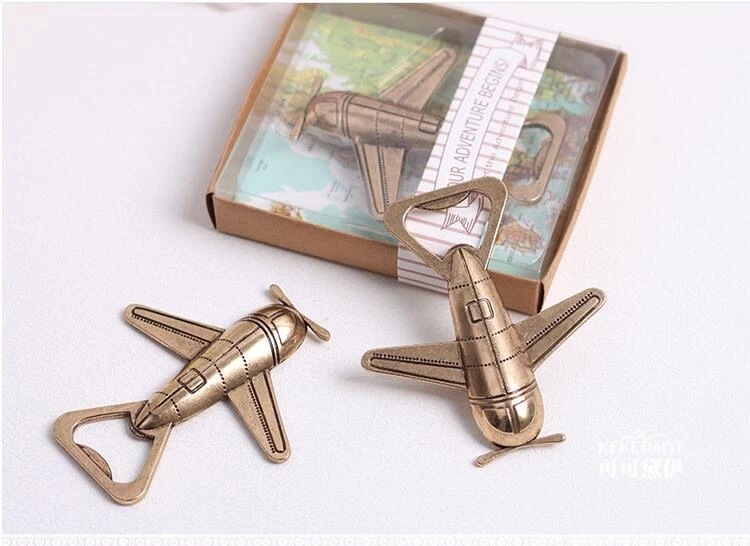 Free shipping Lovely Cinnamon Air Plane Shape Wine Beer Bottle Opener Metal Openers For Wedding Party Gift Favors
Free shipping Lovely Cinnamon Air Plane Shape Wine Beer Bottle Opener Metal Openers For Wedding Party Gift Favors