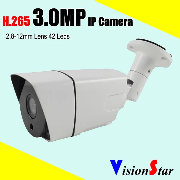 H.265 HD 3mp 25fps реального времени записи Открытый инфракрасный варифокальным IP