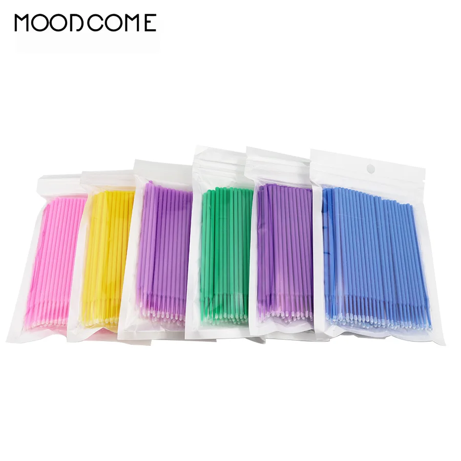 100 PCS Eyelash Microbrushes Disposable Cleaning Swab Applicators Eyelash Extension Makeup Brushes Mascara Removing Tools Micro
100 PCS Eyelash Microbrushes Disposable Cleaning Swab Applicators Eyelash Extension Makeup Brushes Mascara Removing Tools Micro