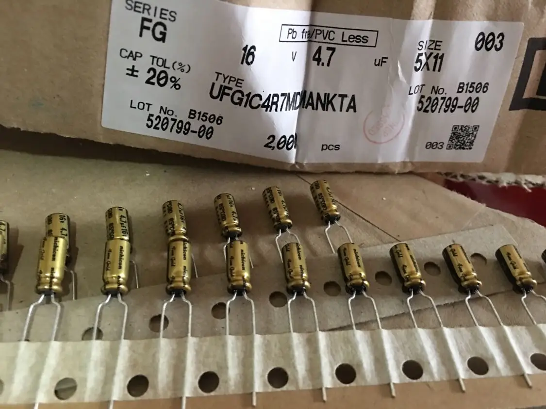 20 шт./50 шт. nichicon 16v4.7UF тонкий золотой FG электролитический конденсатор аудио супер конденсатор электролитические конденсаторы Бесплатная дос...
20 шт./50 шт. nichicon 16v4.7UF тонкий золотой FG электролитический конденсатор аудио супер конденсатор электролитические конденсаторы Бесплатная дос...