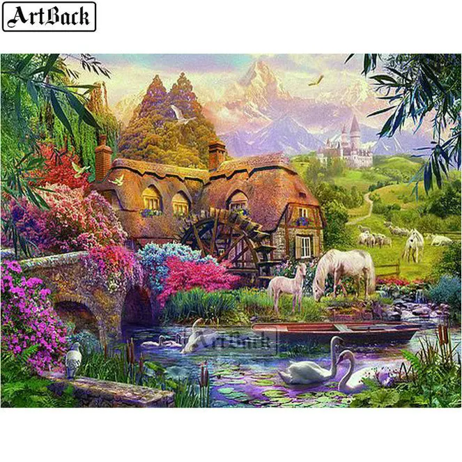 5d diy diamond painting villa landscape full square unicorn 3d diamond mosaic set handmade crafts home decoration 60x80cm
5d diy diamond painting villa landscape full square unicorn 3d diamond mosaic set handmade crafts home decoration 60x80cm