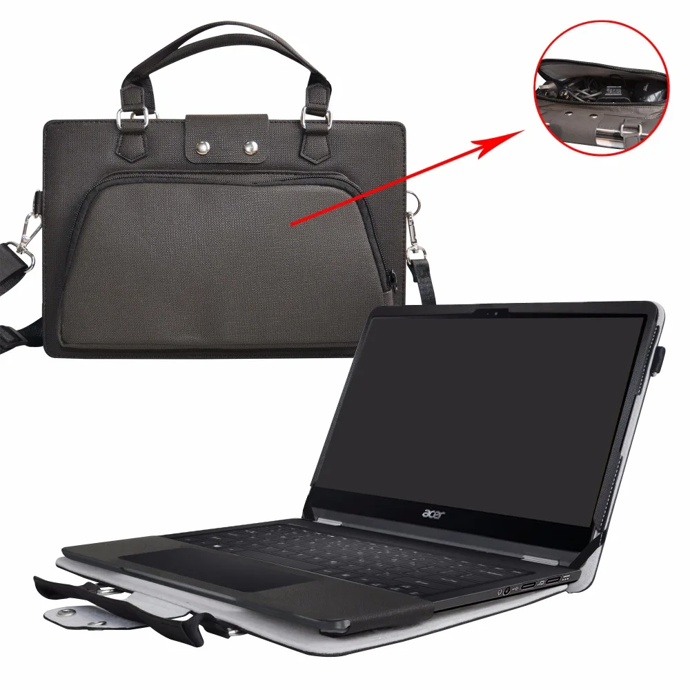 Портативная сумка Labanema для ноутбука 14 дюймов, чехол для ноутбука Acer Spin 7 SP714-51 (не подходит для других моделей)
Портативная сумка Labanema для ноутбука 14 дюймов, чехол для ноутбука Acer Spin 7 SP714-51 (не подходит для других моделей)