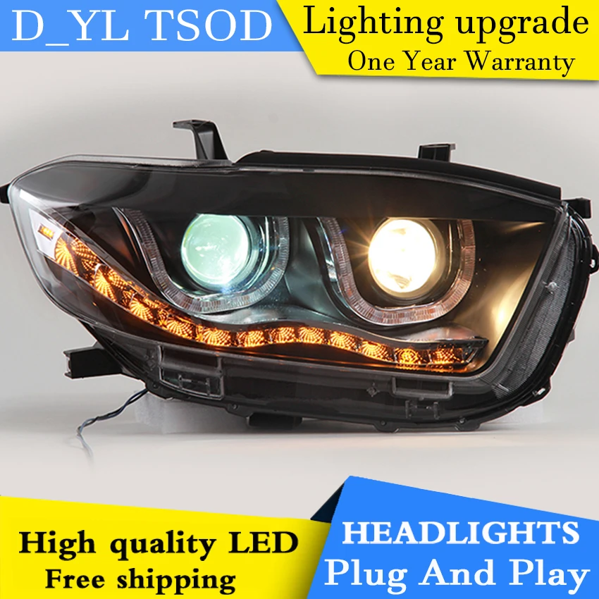 Car Styling LED Head Lamp for Highlander headlights 2009-2011 Highlander led headlight led drl H7 hid Q5 Bi-Xenon Lens low beam
Car Styling LED Head Lamp for Highlander headlights 2009-2011 Highlander led headlight led drl H7 hid Q5 Bi-Xenon Lens low beam
