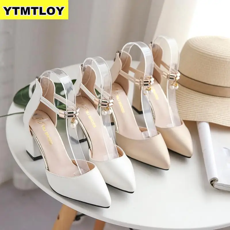 2019 Ankle Strap Heels Women Sandals Summer Shoes Open Toe Chunky High Party Dress Luxury Sandals Zapatos De Mujer Leisure
2019 Ankle Strap Heels Women Sandals Summer Shoes Open Toe Chunky High Party Dress Luxury Sandals Zapatos De Mujer Leisure
