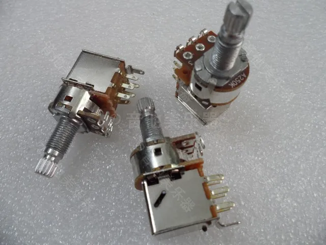 Electric Guitar Bass A250K/B250K Push / Pull Potentiometer Guitar Accessory 1 piece
Electric Guitar Bass A250K/B250K Push / Pull Potentiometer Guitar Accessory 1 piece