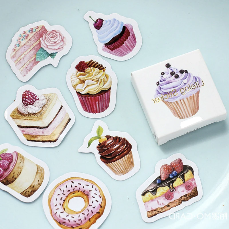 45Pcs/Set Mini Cake Dessert Paper Sticker DIY Album Diary Scrapbooking Planner Lifelog Stickers Kawaii Stationery Decoration
45Pcs/Set Mini Cake Dessert Paper Sticker DIY Album Diary Scrapbooking Planner Lifelog Stickers Kawaii Stationery Decoration