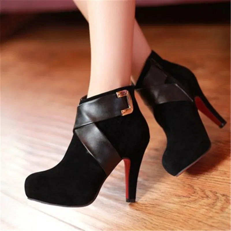 ENMAYLA Black Red Pink Ankle Boots Women Fashion Short Boot Winter Footwear High Heels Shoes Woman Sexy Boots
ENMAYLA Black Red Pink Ankle Boots Women Fashion Short Boot Winter Footwear High Heels Shoes Woman Sexy Boots