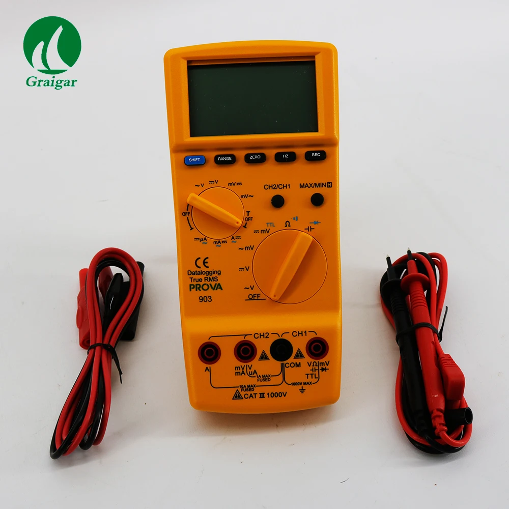 PROVA-903 Новый 2-канальный цифровой мультиметр 200 кГц Максимальная полоса пропускания поставляется с интерфейсом RS-232C ASCII
PROVA-903 Новый 2-канальный цифровой мультиметр 200 кГц Максимальная полоса пропускания поставляется с интерфейсом RS-232C ASCII