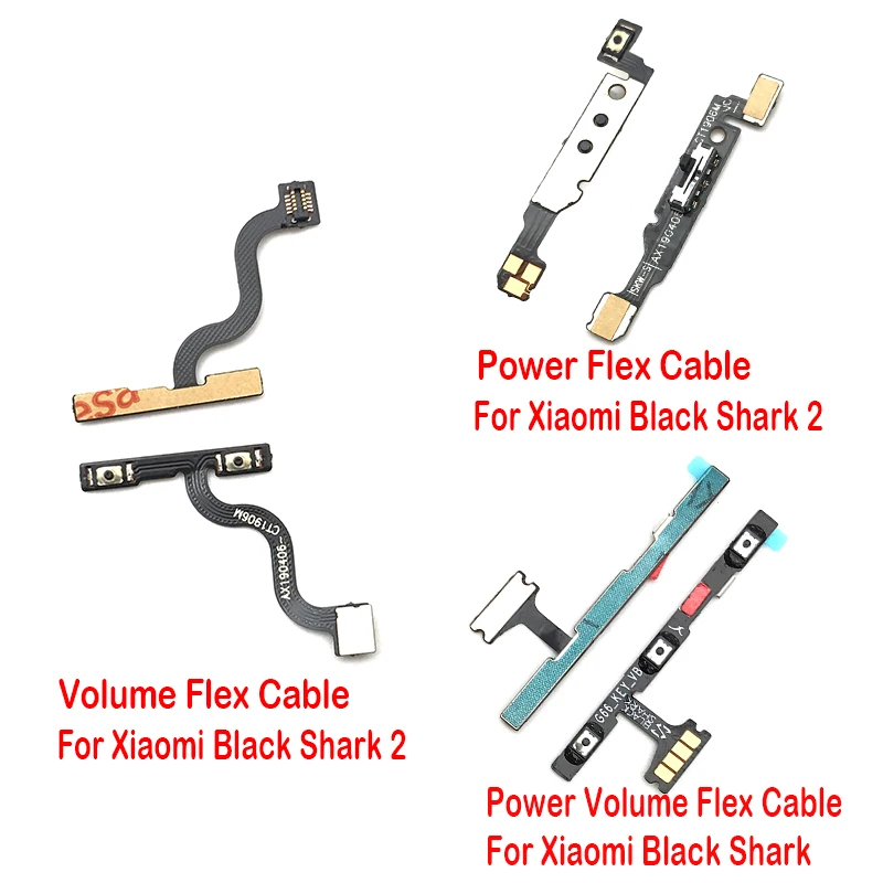 10pcs/lot Power On Off Side Button Key Flex Cable Replacement Parts For Xiaomi Black Shark 2
10pcs/lot Power On Off Side Button Key Flex Cable Replacement Parts For Xiaomi Black Shark 2