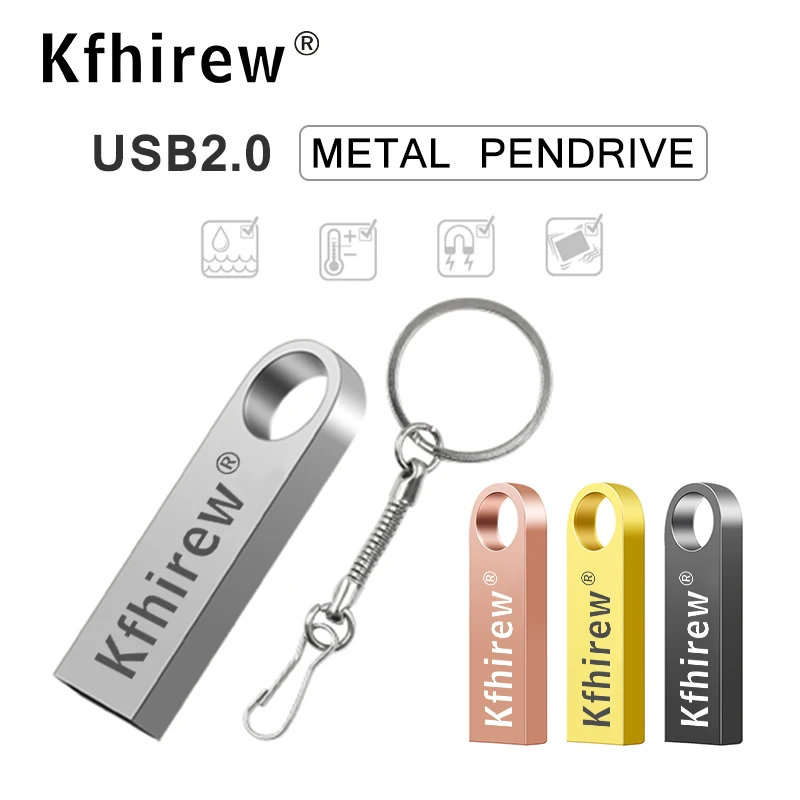 USB флеш накопитель 2 0 металлический 64 Гб 128 ГБ Флешка 32 6 usb флешка Пользовательский