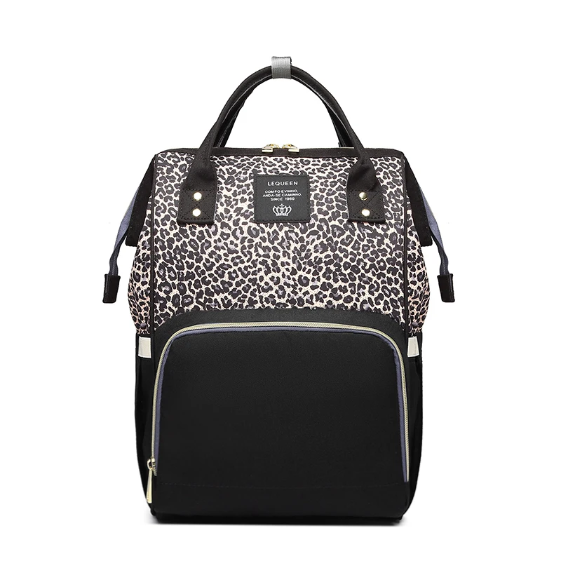 Lequeen Outdoor Stroller Organizer Bag Backpack Leopard Diaper Bag Nursing Nappy Bag Travel Maternity Patchwork Bag Baby Care
Lequeen Outdoor Stroller Organizer Bag Backpack Leopard Diaper Bag Nursing Nappy Bag Travel Maternity Patchwork Bag Baby Care