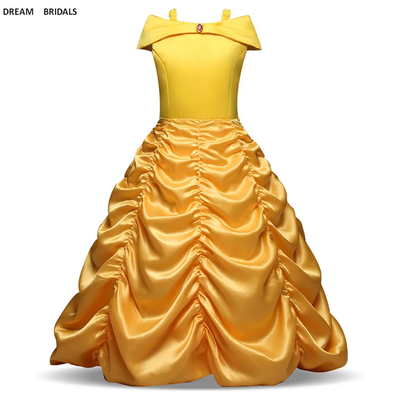 Spaghetti Straps Yellow Stain Flower Girls Dresses A-Line Boat Neck Kids Formal Wear Ruffles Girls Pageant Dresses 2019
Spaghetti Straps Yellow Stain Flower Girls Dresses A-Line Boat Neck Kids Formal Wear Ruffles Girls Pageant Dresses 2019