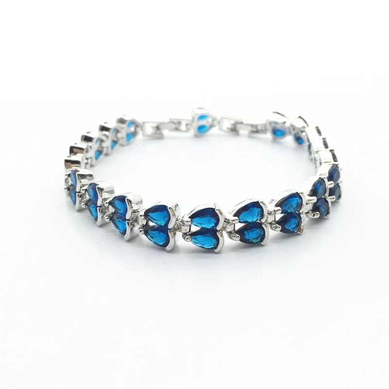 Top Quality Zirconia Bracelet For Women New Trendy white Gold Color Jewelry Shiny Colorful Zircon Bracelet
Top Quality Zirconia Bracelet For Women New Trendy white Gold Color Jewelry Shiny Colorful Zircon Bracelet