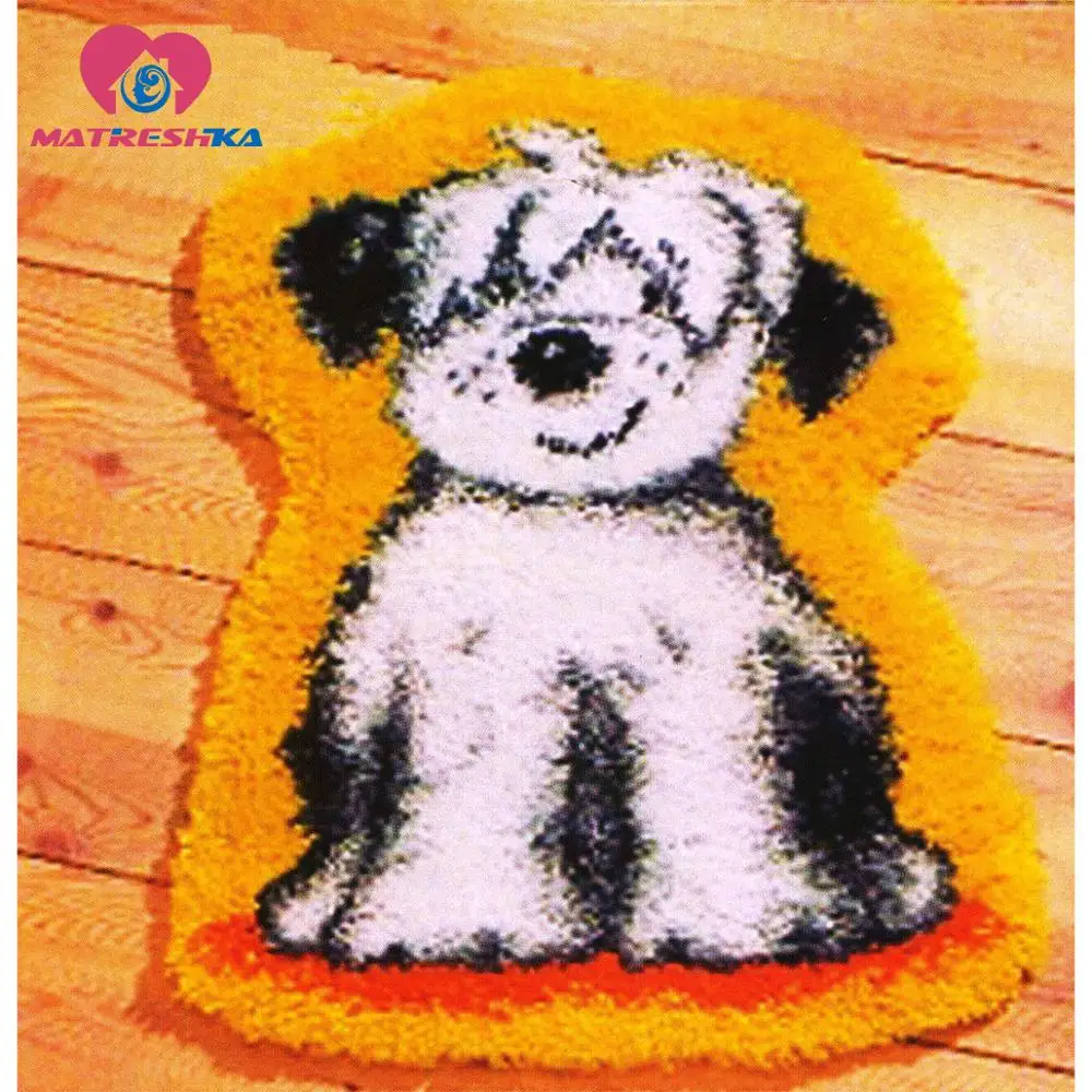 carpet embroidery cartoon puppy latch hook rug kits do it yourself needlework button package foamiran Foamiran for crafts
carpet embroidery cartoon puppy latch hook rug kits do it yourself needlework button package foamiran Foamiran for crafts