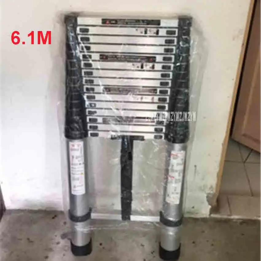 6.1M DLT-A Aluminum Alloy Thickened Extension Ladder 15-step Single-sided Straight Ladder Folding Engineering Ladder Hot Selling
6.1M DLT-A Aluminum Alloy Thickened Extension Ladder 15-step Single-sided Straight Ladder Folding Engineering Ladder Hot Selling