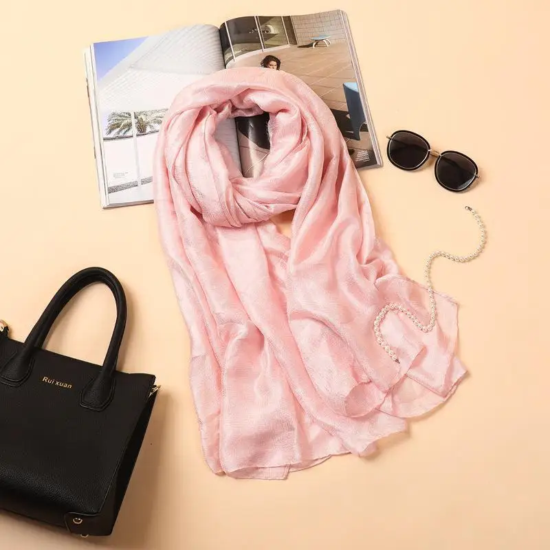 Women's imitation silk scarf beach shawl spring summer autumn scarf plaid size beach shawl scarf for women
Women's imitation silk scarf beach shawl spring summer autumn scarf plaid size beach shawl scarf for women