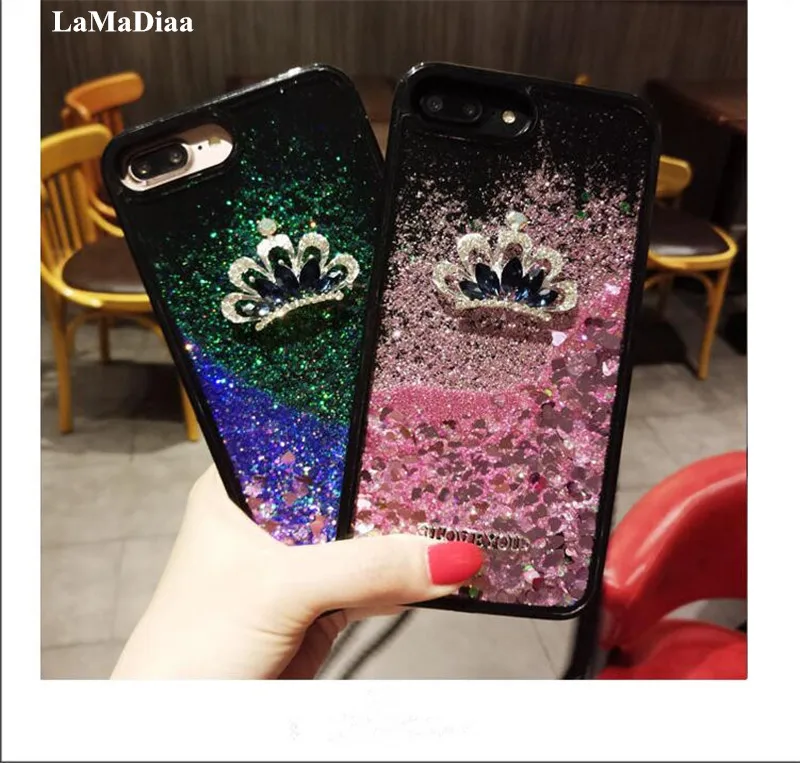Роскошный мягкий чехол с кристаллами LaMaDiaa для Samsung Galaxy S10 s7 s8 s9 edge plus note 9 8 |