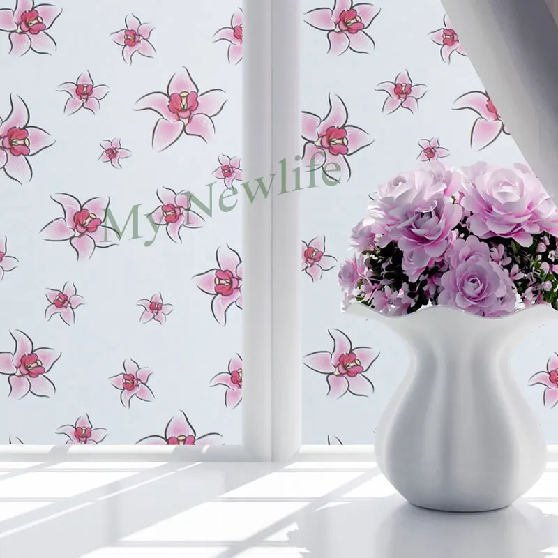 Perfume lily Window sticker Frosted Stained Decorative vinile Self-adhesive Window film Glass Stickers home Decor 60/90*500cm
Perfume lily Window sticker Frosted Stained Decorative vinile Self-adhesive Window film Glass Stickers home Decor 60/90*500cm