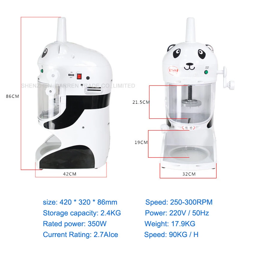 1pc high quality Automatic electric commercial lovely home large capacity ice machine ice maker 220V 350W 90kg/h
1pc high quality Automatic electric commercial lovely home large capacity ice machine ice maker 220V 350W 90kg/h