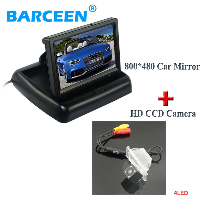 4.3" foldable car rearview monitor with 4 led car parking camera apply for NISSAN QASHQAI /X-TRAIL for Peugeot 307 Hatchback
4.3" foldable car rearview monitor with 4 led car parking camera apply for NISSAN QASHQAI /X-TRAIL for Peugeot 307 Hatchback