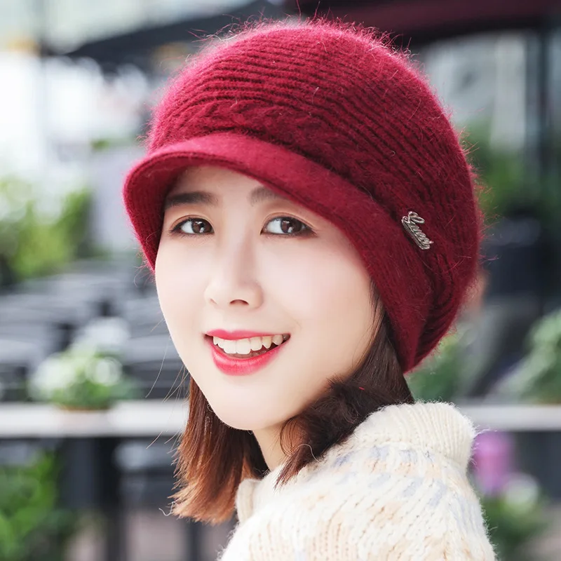 New Arrival Elegent Women Knitted Hats Winter Warm Earflap Hat Caps Thickening Female Beanie Skullies Hat
New Arrival Elegent Women Knitted Hats Winter Warm Earflap Hat Caps Thickening Female Beanie Skullies Hat