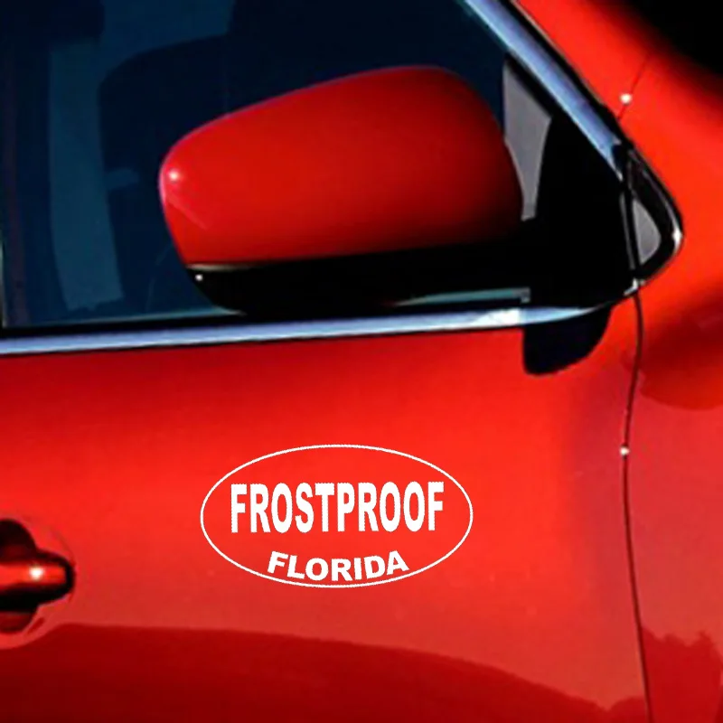 YJZT 14.9CM*7.8CM FROSTPROOF FLORIDA Oval Vinyl Car Sticker Personality Decal Black Silver C10-01614
YJZT 14.9CM*7.8CM FROSTPROOF FLORIDA Oval Vinyl Car Sticker Personality Decal Black Silver C10-01614