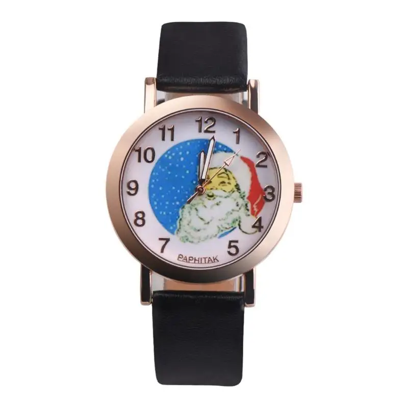 Women Watches Leather Quartz Wristwatch Christmas Gifts Santa Claus Pattern Watch Women Dress Men Watch Wholesale
Women Watches Leather Quartz Wristwatch Christmas Gifts Santa Claus Pattern Watch Women Dress Men Watch Wholesale