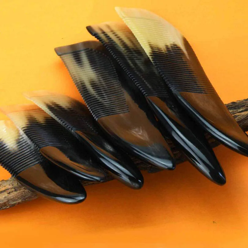 Hot sale 10pcs Natural Yak Horn Comb Tip-Handle Hair Care professional tangle brush Yak horn hair combs Y6
Hot sale 10pcs Natural Yak Horn Comb Tip-Handle Hair Care professional tangle brush Yak horn hair combs Y6