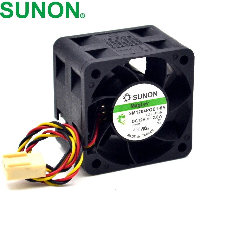 SUNON охлаждающий вентилятор для сервера 12 В 2,6 Вт GM1204PQB1-8A 40*40*28 мм 40 мм вентилятор
SUNON охлаждающий вентилятор для сервера 12 В 2,6 Вт GM1204PQB1-8A 40*40*28 мм 40 мм вентилятор