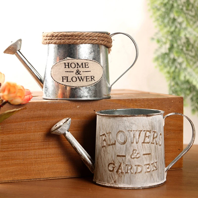 Vintage Metal Iron Flower Watering Barrel Retro Flower Succulent Pot Plant Bucket Home Ornaments Desktop Decoration Photo
Vintage Metal Iron Flower Watering Barrel Retro Flower Succulent Pot Plant Bucket Home Ornaments Desktop Decoration Photo