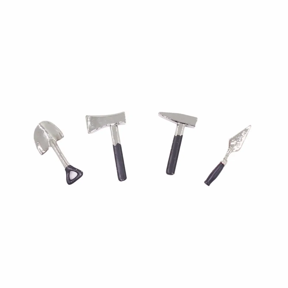 1:12 doll house mini furniture model accessories metal ax shovel outdoor tools 4 sets
1:12 doll house mini furniture model accessories metal ax shovel outdoor tools 4 sets
