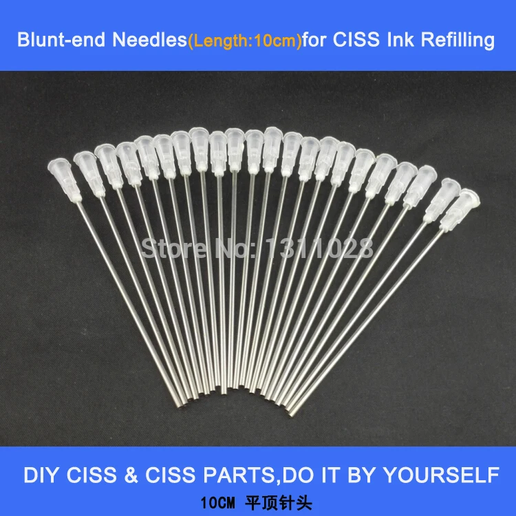 INK WAY 600pcs syringe needle for refill ink ciss cartridge ciss accessory ciss parts diy parts 10cm
INK WAY 600pcs syringe needle for refill ink ciss cartridge ciss accessory ciss parts diy parts 10cm