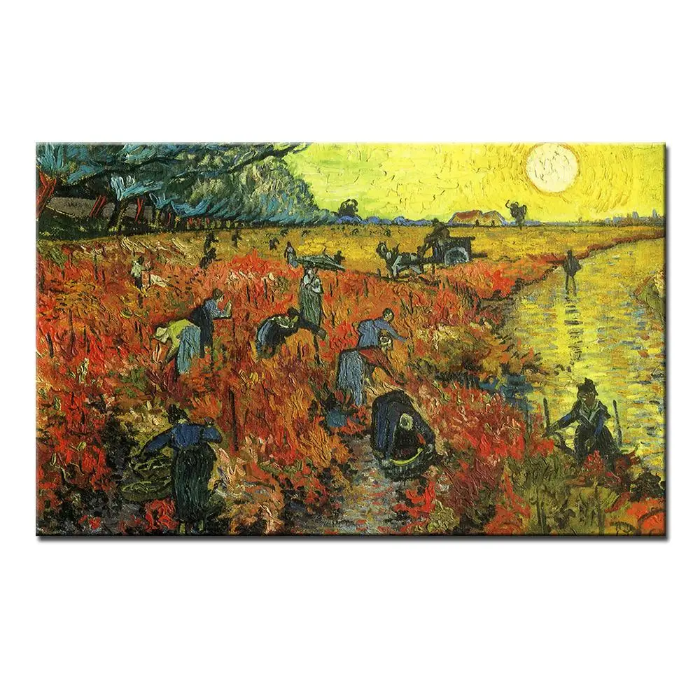 The Red Vineyard At Arles By Vincent Van Gogh 100% Hand Made Reproduction Oil Painting On Canvas Wall Art Picture For Home Decor
The Red Vineyard At Arles By Vincent Van Gogh 100% Hand Made Reproduction Oil Painting On Canvas Wall Art Picture For Home Decor