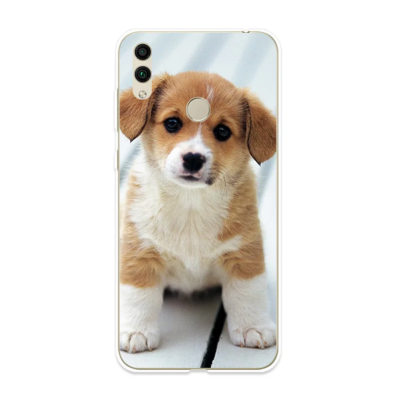 Phone Case for Huawei Honor 7A 8A Pro 7C 8C 7X 8X 7S 8S Cover Cute Pet Dog Patterned Fundas For 8 9 10 10i 20i Lite |