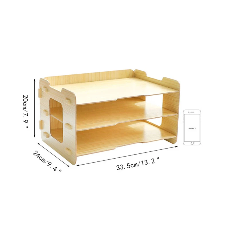 Simple Three-tier Desktop Storage Rack Office Documents Debris Storage Management Office Study Book Storage Organizers Home Tool
Simple Three-tier Desktop Storage Rack Office Documents Debris Storage Management Office Study Book Storage Organizers Home Tool