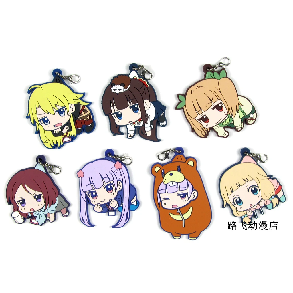 Новый игровой фигурка аниме модель Takimoto Hifumi Sakura Nene мобильный телефон школьная