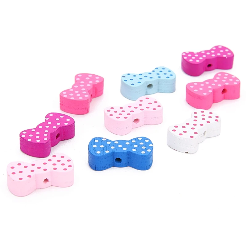 Linsoir 50pcs/lot Mixed Colorful Nature Wooden Beads Fashion Butterfly Knot Wood Bead For Baby DIY Jewelry Making Components
Linsoir 50pcs/lot Mixed Colorful Nature Wooden Beads Fashion Butterfly Knot Wood Bead For Baby DIY Jewelry Making Components