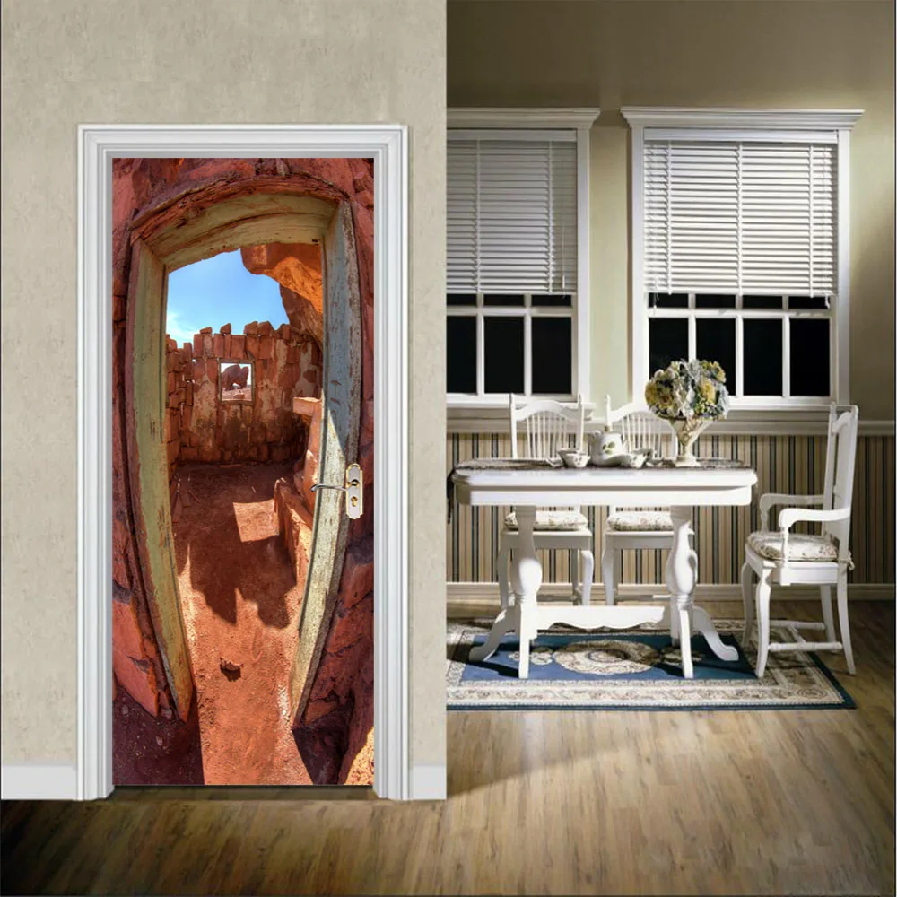 2pcs/set Red Cliff Door Wallpaper Wall Sticker New Arrival Wall Poster Pvc Protection Home Decoration
2pcs/set Red Cliff Door Wallpaper Wall Sticker New Arrival Wall Poster Pvc Protection Home Decoration