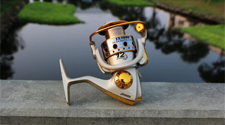 1000-7000 spinning Fishing Reel 12BB 5.1:1 Wheel L/R Hand interchange Full Metal for fish feeder baitcasting reels for rod Line
1000-7000 spinning Fishing Reel 12BB 5.1:1 Wheel L/R Hand interchange Full Metal for fish feeder baitcasting reels for rod Line