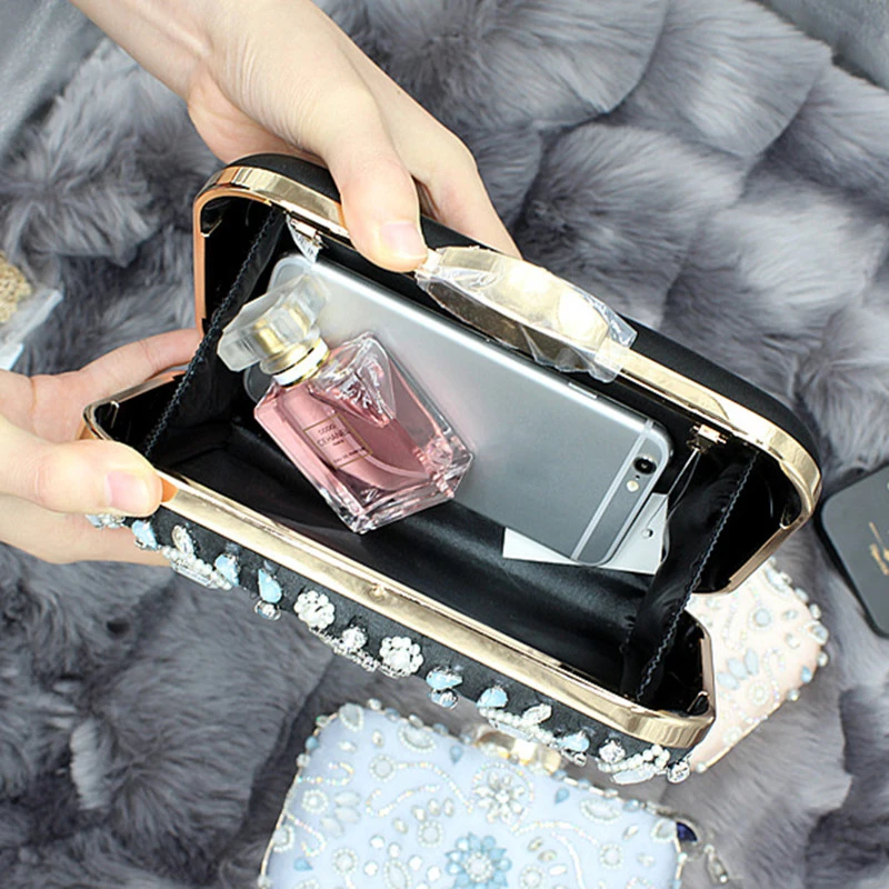 Luxury charm classic fashion diamond beaded ladies party bag clutch bag evening bag female chain shoulder bag handbag wallet
Luxury charm classic fashion diamond beaded ladies party bag clutch bag evening bag female chain shoulder bag handbag wallet
